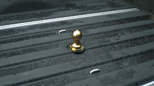 Gooseneck Hitch Installed