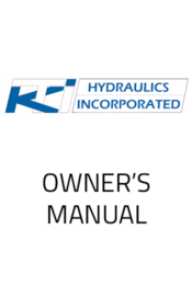 KTi Hydraulics Manual Cover Page
